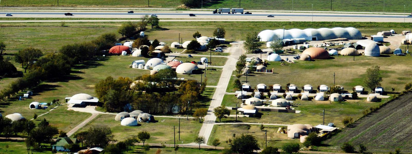 The Monolithic Dome Research Park in Italy, Texas